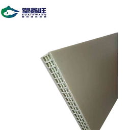 厂家直销漳州建筑模板塑料定制加工PP中空板材周转次数多建筑模板
